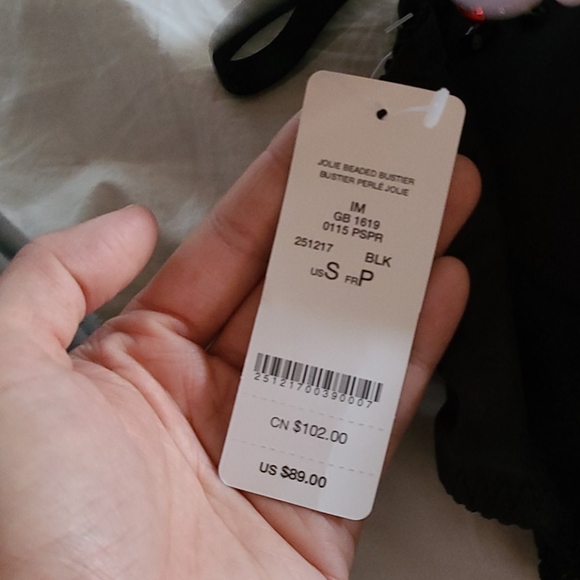 Bebe Jolie Embellished Jewel Bustier Bra Corset - Picture 3 of 3